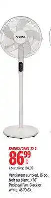 Canadian Tire Noma 16˝ Pedestal Fan. Black or white offer