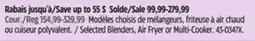 Canadian Tire Ninja Selected Blenders, Air Fryer or Multi-Cooker offer