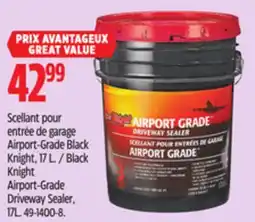 Canadian Tire Black Knight Airport-Grade Driveway Sealer, 17L offer