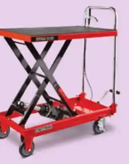 Canadian Tire MotoMaster Rolling Lift Cart offer