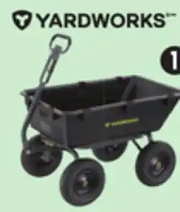 Canadian Tire Yardworks Poly Garden Cart Up to 1200-lb capacity offer
