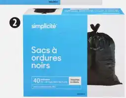 Canadian Tire Simplicite 75L Garbage Bags offer