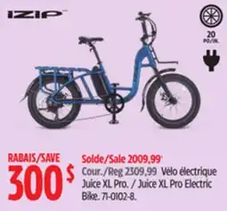 Canadian Tire Izip Juice XL Pro Electric Bike offer