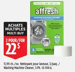 Canadian Tire Affresh Washing Machine Cleaner, 3-Pk offer
