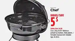 Canadian Tire Master Chef Portable Charcoal Grill offer