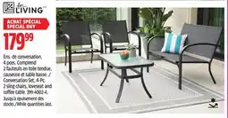 Canadian Tire For Living Conversation Set, 4-Pc offer