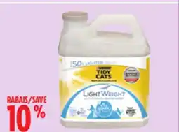 Canadian Tire Purina Selected Tidy Cats Lightweight Cat Litter offer