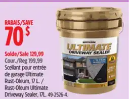 Canadian Tire Rust-Oleum Ultimate Driveway Sealer, 17L offer