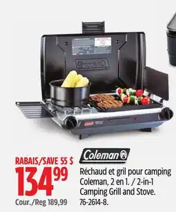 Canadian Tire COLEMAN Camping Grill and Stove offer