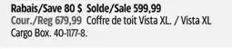 Canadian Tire SPORTRACK Vista XL Cargo Box offer