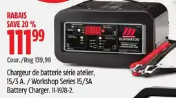 Canadian Tire Workshop Series 15/3A Battery Charger offer