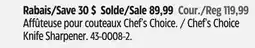 Canadian Tire VIDA by PADERNO Chef's Choice Knife Sharpener offer