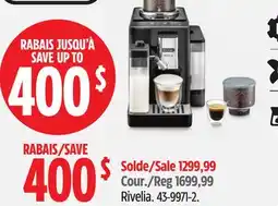 Canadian Tire DeLonghi Espresso offer