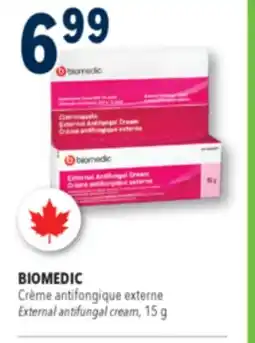 Familiprix BIOMEDIC, External antifungal cream offer