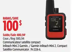 Canadian Tire Garmin InReach Mini 2 offer