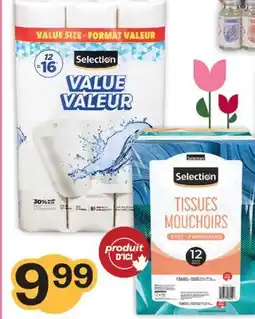 Brunet SELECTION Essuie-tout sélectionnés, 12rouleaux, Papiers mouchoirs sélectionnés 12boîtes offer