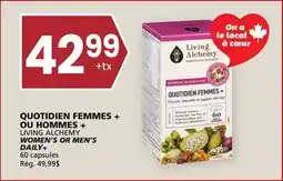 Rachelle-Bery Grocery LIVING ALCHEMY WOMEN'S OR MEN'S DAILY+ offer