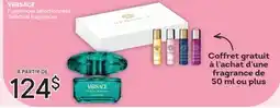 Brunet VERSACE Fragrances sélectionnées offer
