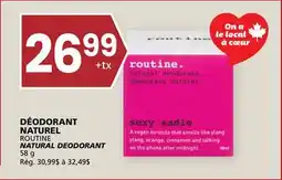 Rachelle-Bery Grocery ROUTINE NATURAL DEODORANT offer
