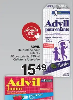 Brunet ADVIL Ibuprofène pour enfants offer