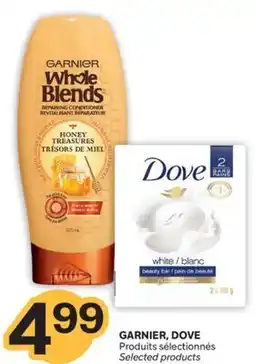 Brunet GARNIER, DOVE Produits sélectionnés offer
