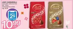 Brunet LINDT, GHIRARDELLI Chocolats sélectionnés offer
