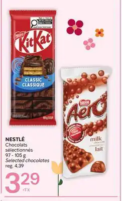 Brunet Nestle Chocolats sélectionnés offer