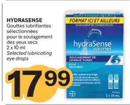 Brunet HYDRASENSE Gouttes lubrifiantes pour le soulagement des yeux secs offer