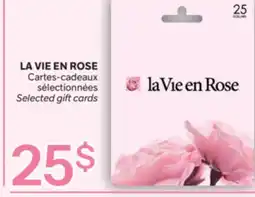 Brunet LA VIE EN ROSE Cartes-cadeaux sélectionnées offer