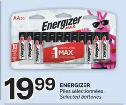 Brunet ENERGIZER Piles sélectionnées offer
