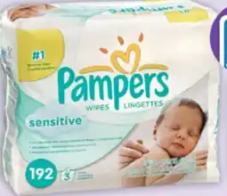 Brunet PAMPERS Lingettes pour bébés sélectionnées offer