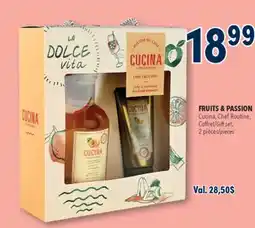 Familiprix FRUITS & PASSION, Cucina, Chef Routine, Gift set, 2 pieces offer