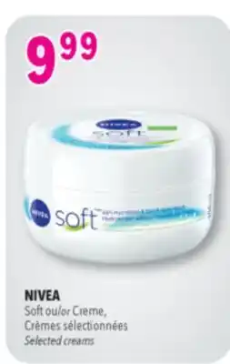 Familiprix NIVEA, Soft or Creme Selected creams offer