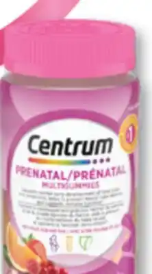 Familiprix CENTRUM, MultiGummies, Suppléments de vitamines et de minéraux sélectionnés offer