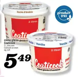 Marché Richelieu CRÈME GLACÉE COATICOOK | COATICOOK ICE CREAM offer