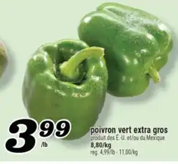 Marché Richelieu POIVRON VERT EXTRA GROS offer
