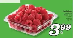 Marché Richelieu FRAMBOISES | RASPBERRIES offer