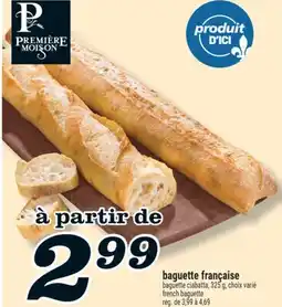 Marché Richelieu baguette française | french baguette offer