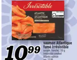 Marché Richelieu SAUMON ATLANTIQUE FUMÉ IRRÉSISTIBLE | IRRÉSISTIBLE SMOKED ATLANTIC SALMON offer