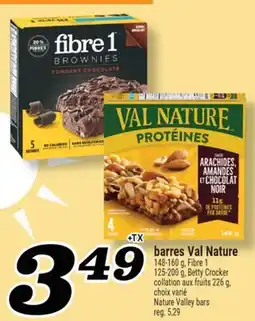 Marché Richelieu BARRES VAL NATURE | NATURE VALLEY BARS offer