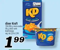 Marché Richelieu DÎNER KRAFT | KRAFT DINNER offer