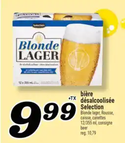 Marché Richelieu BIÈRE DÉSALCOOLISÉE SELECTION | BEER offer