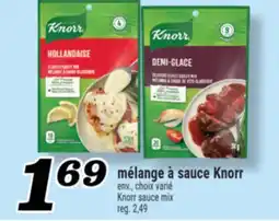 Marché Richelieu MÉLANGE À SAUCE KNORR | KNORR SAUCE MIX offer