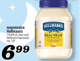 Marché Richelieu MAYONNAISE HELLMANN'S | HELLMANN'S MAYONNAISE offer