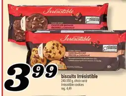 Marché Richelieu BISCUITS IRRÉSISTIBLE | IRRÉSISTIBLE COOKIES offer