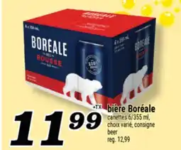 Marché Richelieu BIÈRE BORÉALE | BEER offer