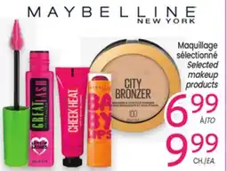 Uniprix MAYBELLINE NEW YORK Maquillage sélectionné/Selected makeup products offer