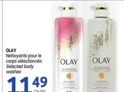 Uniprix OLAY Nettoyants pour le corps sélectionnés/Selected body washes offer