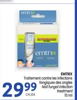 Uniprix EMTRIX Traitement contre les infections fongiques des ongles/Nail fungal infection treatment offer