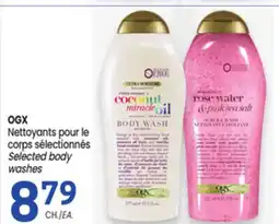 Uniprix OGX Nettoyants pour le corps sélectionnés/ Selected body washes offer